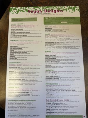 Menu photo 5 Ghinis French Caffe Tucson, AZ