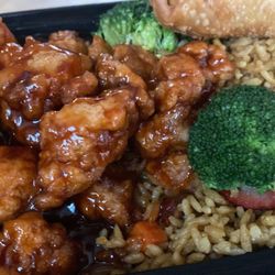 Happi Wok - S8. C21. General Tso's Chicken Combination Platter