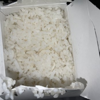 Pan Asia Eatery - Huge white rice serving - Pan Asian Near Me - Pittsburgh, Pennsylvania