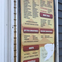 Sunrise Bagel and Espresso - Menu
