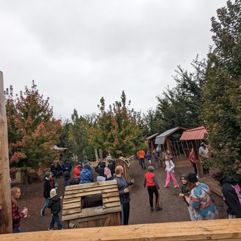 Vala's Pumpkin Patch - One of many walkways with an average number of people - Venues & Event Spaces Near Me - Gretna, Nebraska