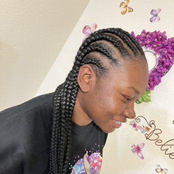 Hair By Rish - Straight back FeedIn braids - Hair Stylists Near Me Hair By Rish - Straight back FeedIn braids - Hair Stylists Near Me