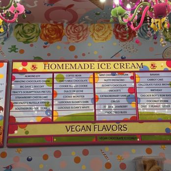 Sloan's Ice Cream - Ice cream flavors - Desserts Near Me - Plano, Texas