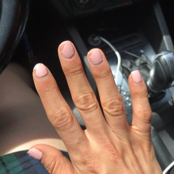 Hands and Feet Nail Spa - Hasn't even been a week that I got this gel manicure. Not a very good job. - Nail Salons Near Me - Carson, California