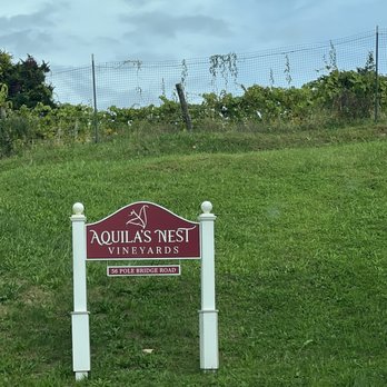Aquila's Nest Vineyards - Entrance - Wine Tasting Room Near Me - Newtown, Connecticut