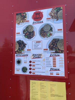 Menu photo 1 Osaka Hibachi On Wheels Salem, OR Menu photo 1 Osaka Hibachi On Wheels Salem, OR
