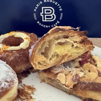 Paris Baguette - Cross-section of the Almond Croissant - Bakeries Near Me - Honolulu, Hawaii Paris Baguette - Cross-section of the Almond Croissant - Bakeries Near Me - Honolulu, Hawaii