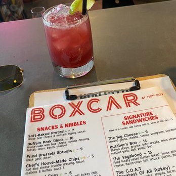 Boxcar - BlackBerry Margarita - New American Near Me - Atlanta, Georgia Boxcar - BlackBerry Margarita - New American Near Me - Atlanta, Georgia