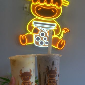 Laboba - Creme brulee latte and Choco Taro Oreo - Bubble Tea Near Me - Marysville, Washington