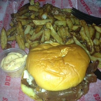 Good Stuff Eatery - Prez Obama burger (yum!) and Spike's Village Fries (not so yum!) - Burgers Near Me - Washington, DC, District of Columbia