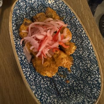 AMBAR Restaurant, Chicago - Chicken Skewers - Desserts Near Me - Chicago, Illinois