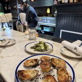 Seaworthy - Charbroiled oysters and shishito peppers - Cocktail Bars Near Me - New Orleans, Louisiana