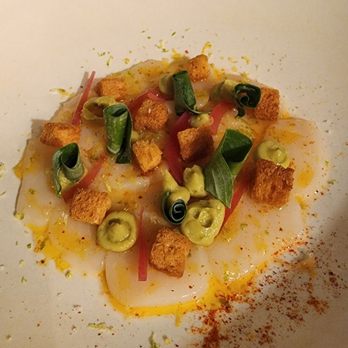 Café de la Paix - Scallop Carpaccio - French Near Me - Paris, 75