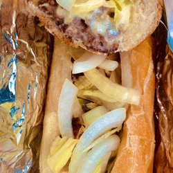 Thoze Guyz Pizzeria - Vinny & Thoze Guyz Pizzeria -- cheeseburger hoagie (they call it a sub)