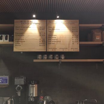 1951 Coffee Company - Menu - Coffee & Tea Near Me - Berkeley, California