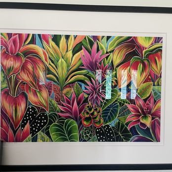 Art Images Gallery and Framing - Custom frame and mat for our painting from artist in Hanalei, Kauai - Art Galleries Near Me - Seal Beach, California Art Images Gallery and Framing - Custom frame and mat for our painting from artist in Hanalei, Kauai - Art Galleries Near Me - Seal Beach, California