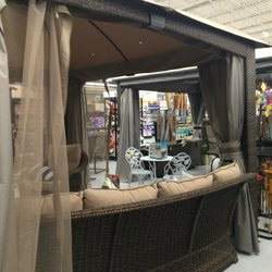 Great selection of patio gazebos, furniture and fire pits for the outdoors.