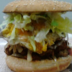 Chicken Star - THE ALMIGHTY CHICKEN SCHNITZEL STAR BURGER!