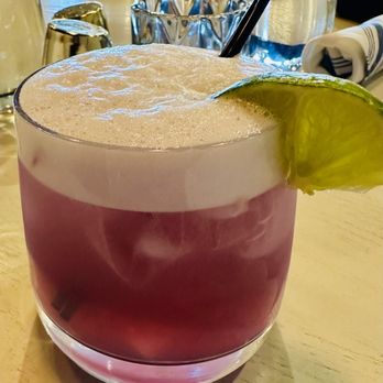 Antica Italian - Lavender Gin Sour - Italian Near Me - Avon, Ohio Antica Italian - Lavender Gin Sour - Italian Near Me - Avon, Ohio