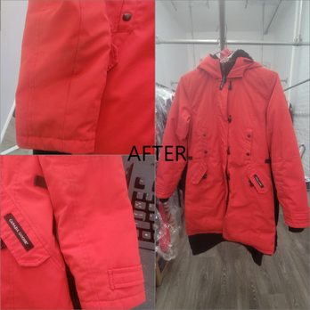 Evada Cleaners - After Canada Goose Down Jacket cleaned - Dry Cleaning Near Me - Brooklyn, New York