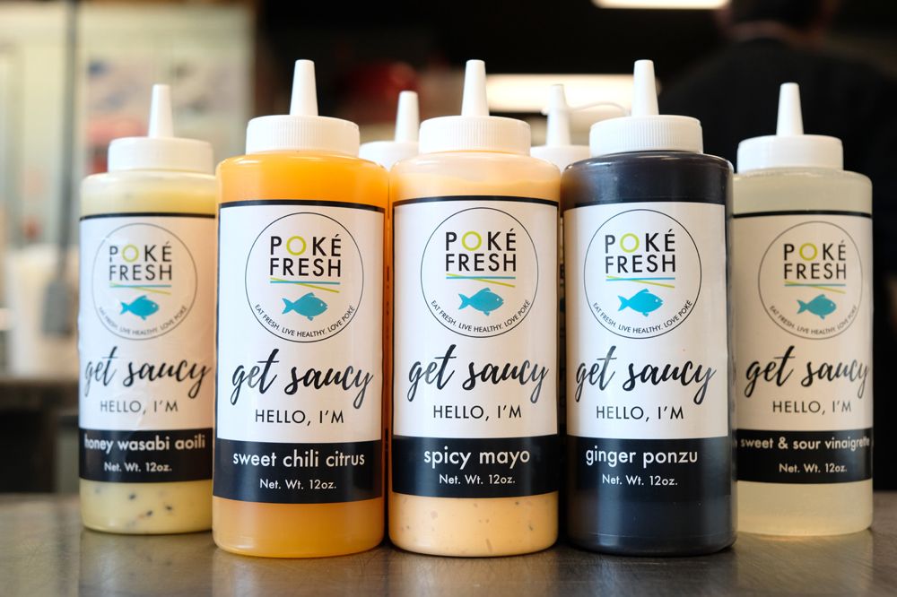 Food from Poké Fresh