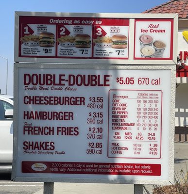 Menu photo 3 In-N-Out Burger San Ramon, CA Menu photo 3 In-N-Out Burger San Ramon, CA