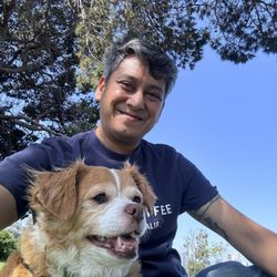 Golden Hill Park - Oreo and me!