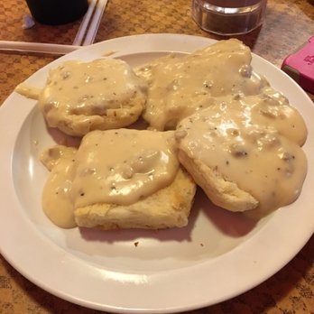 The Log Cabin BBQ - Biscuit and gravy - Barbeque Near Me - Labelle, Florida The Log Cabin BBQ - Biscuit and gravy - Barbeque Near Me - Labelle, Florida