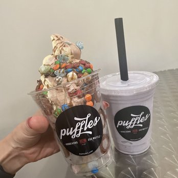 Puffles - Taro Slush - Desserts Near Me - Hollywood, Florida Puffles - Taro Slush - Desserts Near Me - Hollywood, Florida