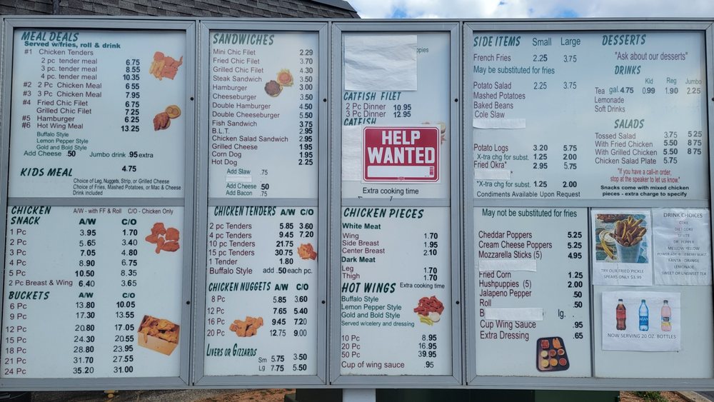 BIG CHIC FRIED CHICKEN Updated October 2024 320 N 5th Ave