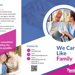 Gentle Touch Home Assist - Brochure (front)