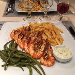 La Voile - Gambas sauce tartare