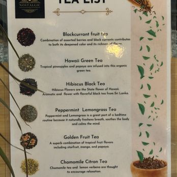 Nostalgic Cafe - Coffee & Tea Near Me - Pasadena, California