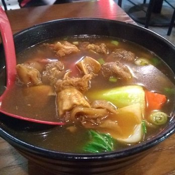 Chinese Traditional Buns - Beef brisket soup with bok choy - Chinese Near Me - Toronto, Ontario