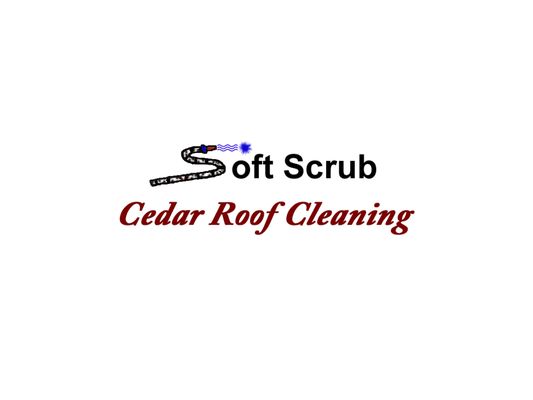 Soft Scrub Cedar Roof Cleaning Logo