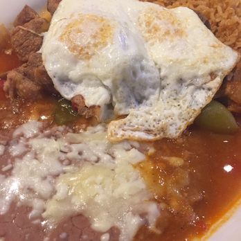 El Rodeo - Chile 'Verde' w/added Fried Eggs - Tex-Mex Near Me - Fremont, California