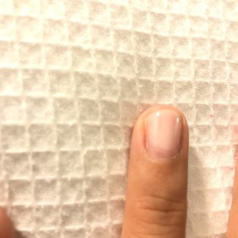 A Harmony Nail Spa - Look at polish missing at the base... All nails are like this... Toes are even worse. Thank god i picked neutral color... - Nail Salons Near Me - Las Vegas, Nevada A Harmony Nail Spa - Look at polish missing at the base... All nails are like this... Toes are even worse. Thank god i picked neutral color... - Nail Salons Near Me - Las Vegas, Nevada