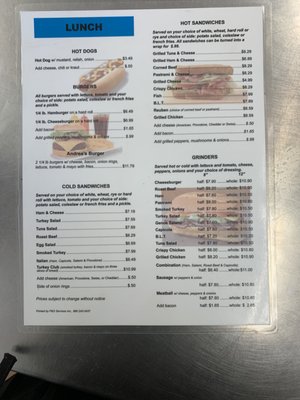 Menu photo 1 Three Brothers II East Granby, CT Menu photo 1 Three Brothers II East Granby, CT