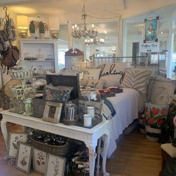 Picket Fences - A bed surrounded by beautiful items! - Home Decor Near Me - Solvang, California
