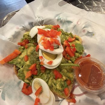 Sweet Savory Cafe & Bakery - Half Avocado Toast - Sandwiches Near Me - San Dimas, California