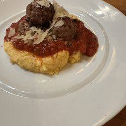 Roasted Meatballs and Polenta Roasted Meatballs and Polenta