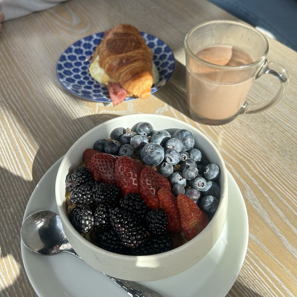 The Hen - Fruit parfait, croissant sandwich, french hot chocolate - Breakfast & Brunch Near Me - Ann Arbor, Michigan The Hen - Fruit parfait, croissant sandwich, french hot chocolate - Breakfast & Brunch Near Me - Ann Arbor, Michigan