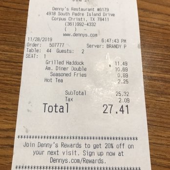 Denny's - Diners Near Me - Corpus Christi, Texas