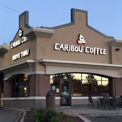 Caribou Coffee - Store front of Lino Lakes Caribou Coffee