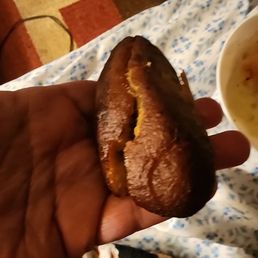 Mofongo bite. Hard pass. Mofongo bite. Hard pass.