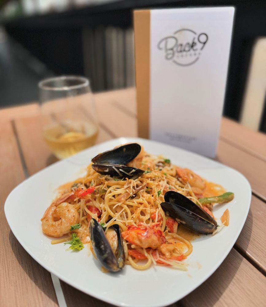 Food from Back Nine Oxford