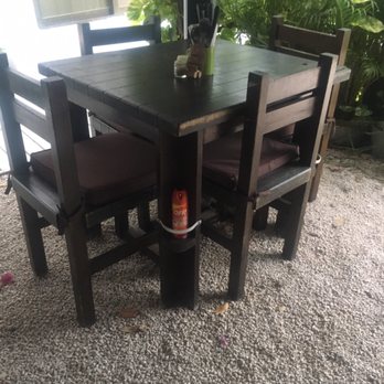 El Pescado Ciego - The bug spray at the outside tables was a nice touch - Seafood Near Me - Cancún, ROO El Pescado Ciego - The bug spray at the outside tables was a nice touch - Seafood Near Me - Cancún, ROO