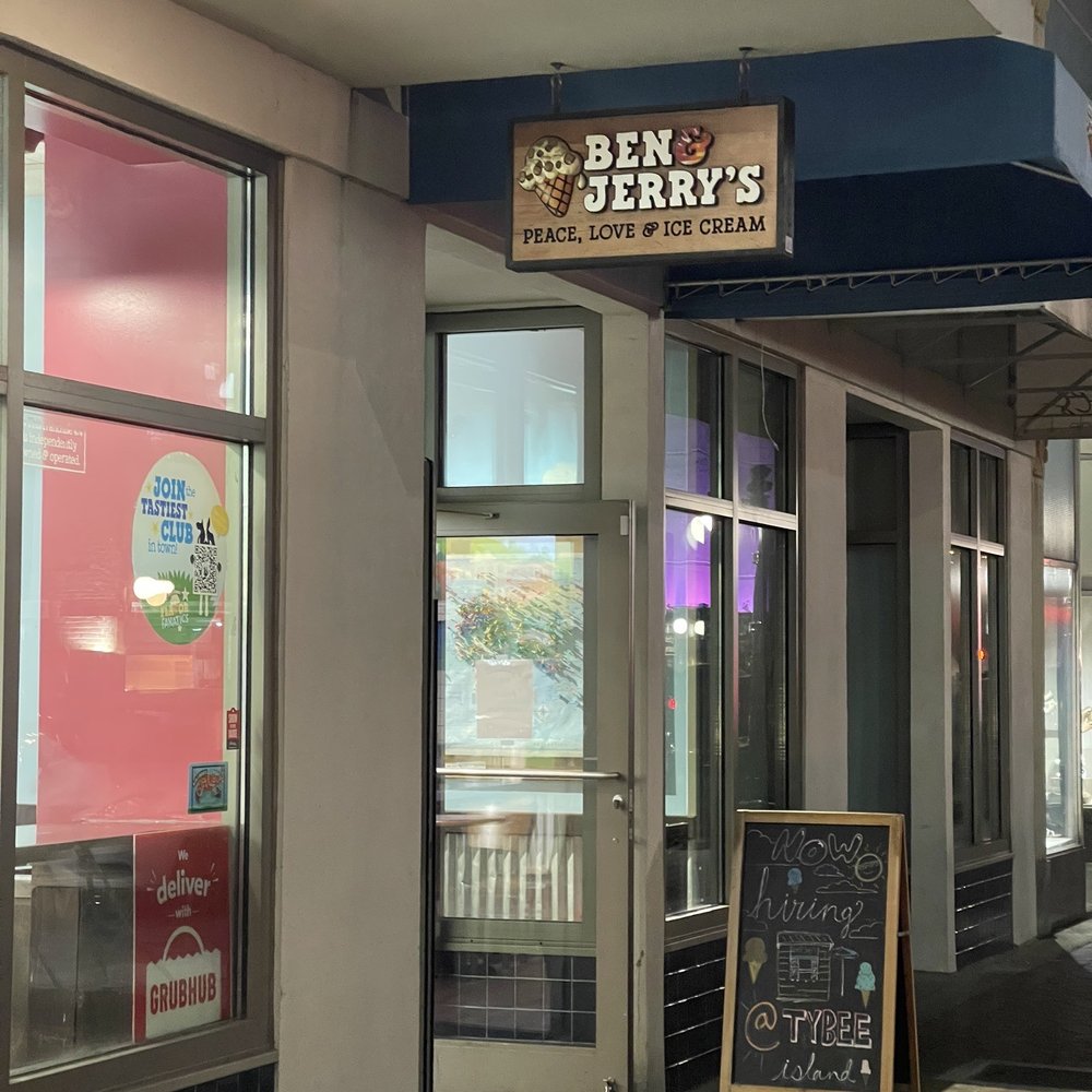 Ben & Jerry’s - Outside - Custom Cakes Near Me - Savannah, Georgia Ben & Jerry’s - Outside - Custom Cakes Near Me - Savannah, Georgia