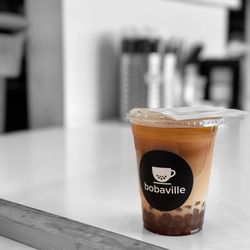 Bobaville - Hong Kong Milk Tea with Boba | @whaevaeats