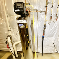 Just finished installing a HALO 5 whole-home water conditioning system for one of our customers.